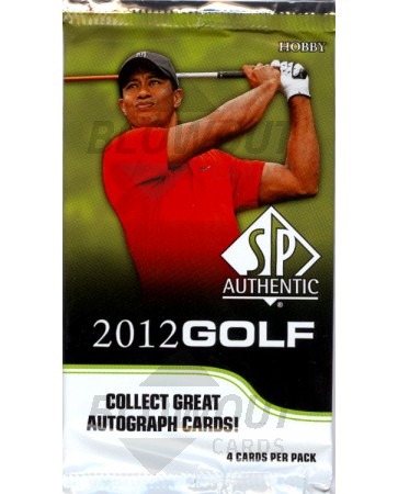 2012 Upper Deck SP Authentic Golf Hobby Pack