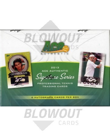 2013 Ace Authentic Signature Series Tennis 10 Box Case