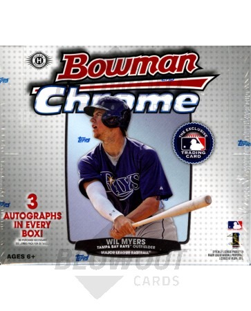 2013 Bowman Chrome Baseball Jumbo HTA Box