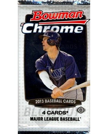 2013 Bowman Chrome Baseball Hobby Pack