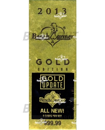2013 Benchwarmer Gold Update Edition Trading Cards 8 Box Case