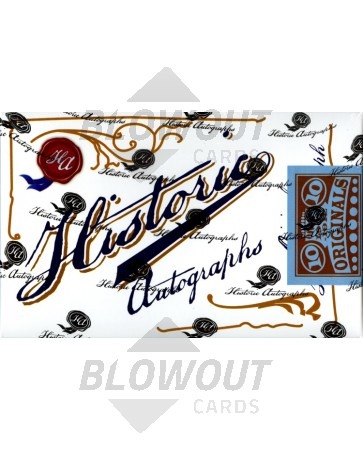 2013 Historic Autographs Originals (1909-12) Baseball Box