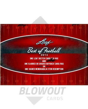 2013 Leaf Best of Football Hobby Box