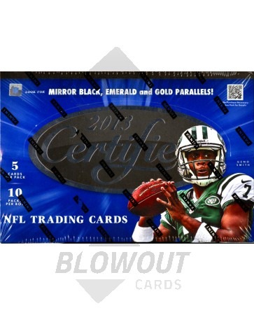 2013 Panini Certified Football Hobby 24 Box Master Case