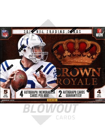 2013 Panini Crown Royale Football Hobby Box