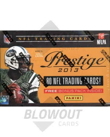 2013 Panini Prestige Football Blaster 20 Box Lot