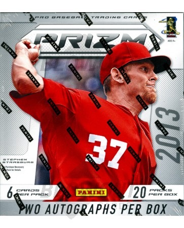 2013 Panini Prizm Baseball Hobby 12 Box Case