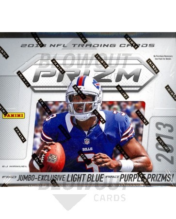 2013 Panini Prizm Football Jumbo Box