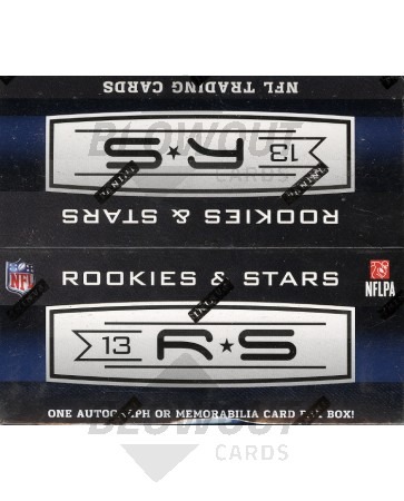 2013 Panini Rookies & Stars Football Retail Box
