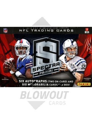 2013 Panini Spectra Football Hobby 8 Box Case