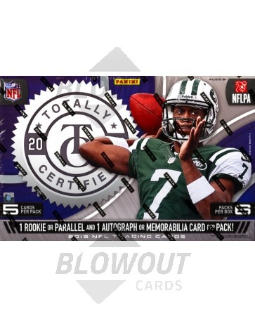2013 Panini Totally Certified Football Hobby Box