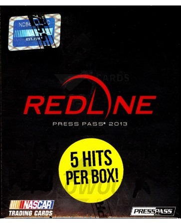 2013 Press Pass Redline Racing Hobby 20 Box Case