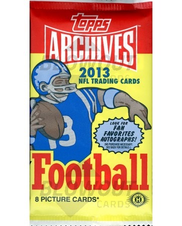 2013 Topps Archives Football Hobby Pack