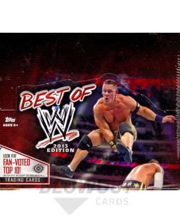 2013 Topps Best Of WWE Hobby 8 Box Case