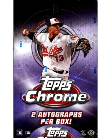 2013 Topps Chrome Baseball Hobby Box