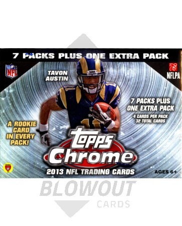 2013 Topps Chrome Football Blaster 16 Box Case