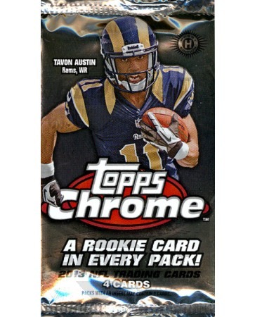 2013 Topps Chrome Football Hobby Pack