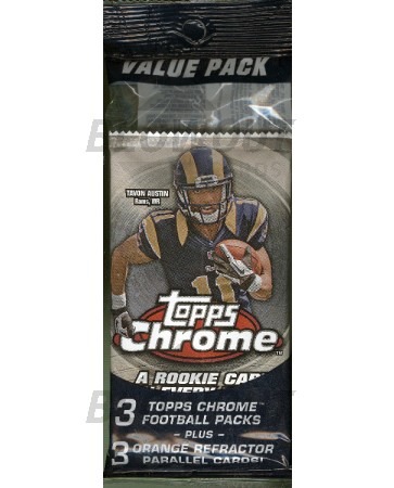 2013 Topps Chrome Football Value Rack Pack