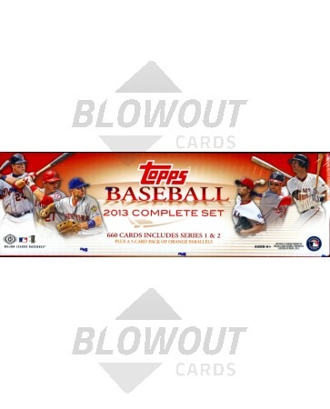 2013 Topps Baseball Factory Set - Hobby 12 Set Case