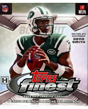 2013 Topps Finest Football Hobby Mini Box (6 packs)