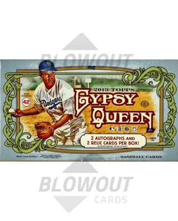2013 Topps Gypsy Queen Baseball Hobby Box
