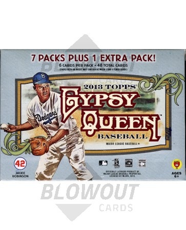 2013 Topps Gypsy Queen Baseball Blaster Box