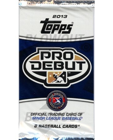 2013 Topps Pro Debut Baseball Hobby Pack