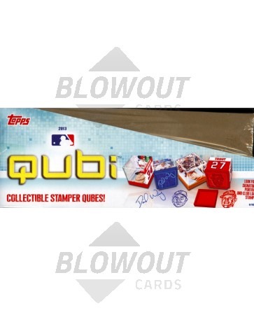 2013 Topps Qubi Baseball Stampers 12 Box Case
