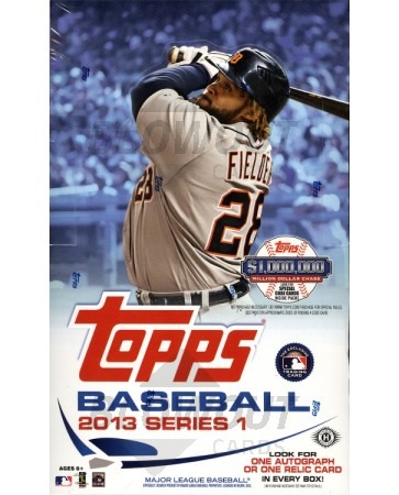 2013 Topps Series 1 Baseball Hobby Box