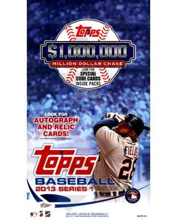 2013 Topps Series 1 Baseball Fat Pack Box