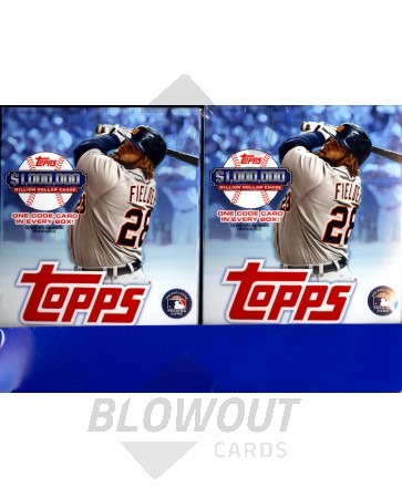 2013 Topps Series 1 Baseball Hanger Pack 8 Box Case