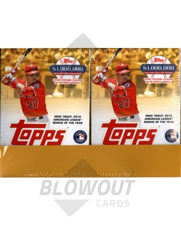 2013 Topps Series 2 Baseball Hanger Pack 8 Box Case
