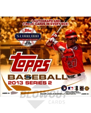 2013 Topps Series 2 Baseball Jumbo HTA Box