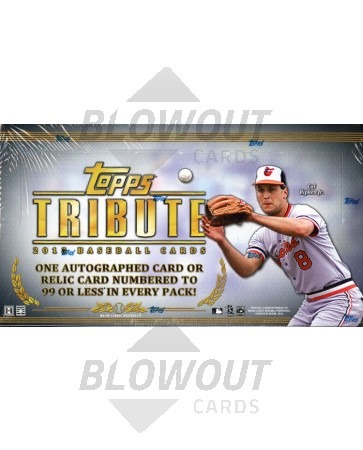 2013 Topps Tribute Baseball Hobby Box