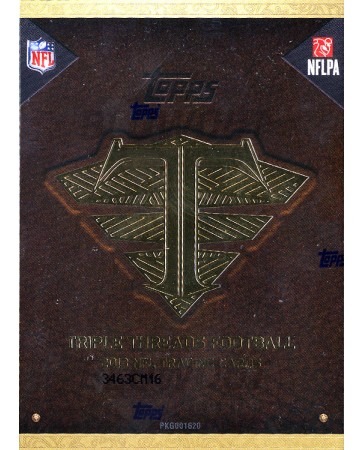 2013 Topps Triple Threads Football Hobby 18 Box Case