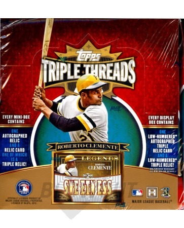 2013 Topps Triple Threads Baseball Hobby Box