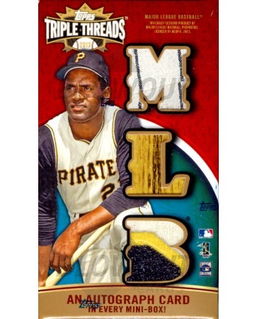 2013 Topps Triple Threads Baseball Hobby Pack