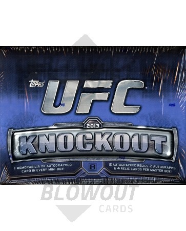 2013 Topps UFC Knockout Hobby Box