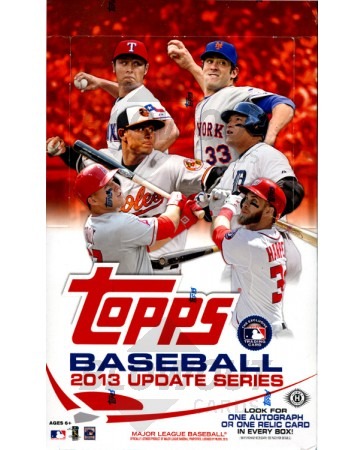 2013 Topps Update Series Baseball Hobby Box