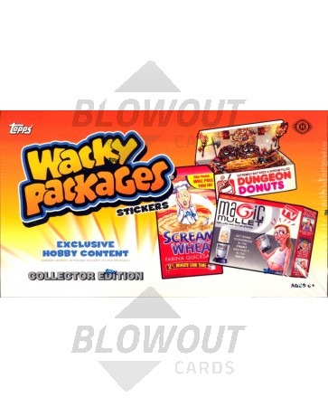 Topps Wacky Packages Series 10 - 2013 Collector Pack 6 Box Case