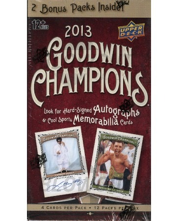 2013 Upper Deck Goodwin Champions Baseball Blaster Box