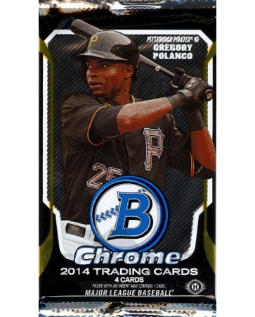 2014 Bowman Chrome Baseball Hobby Pack