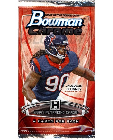 2014 Bowman Chrome Football Hobby Pack