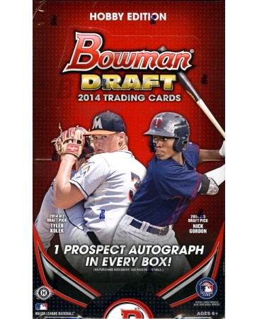 2014 Bowman Draft Picks & Prospects Baseball Hobby Box