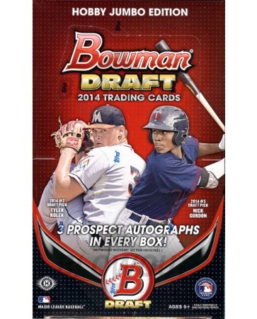 2014 Bowman Draft Picks & Prospects Baseball Jumbo 8 Box Case