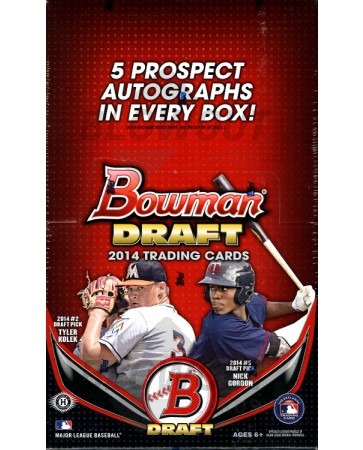 2014 Bowman Draft Picks & Prosp Baseball Super Jumbo 6 Box Case