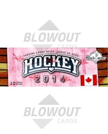 2014 Benchwarmer Hockey (Canada Ed) Trading Cards Box