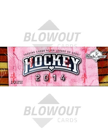 2014 Benchwarmer Hockey (USA) Trading Cards 8 Box Case