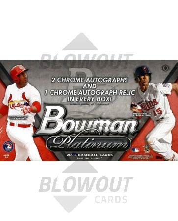 2014 Bowman Platinum Baseball Hobby Box