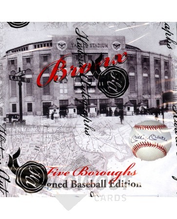 2014 HA Five Boroughs Signed Baseball Ed Box